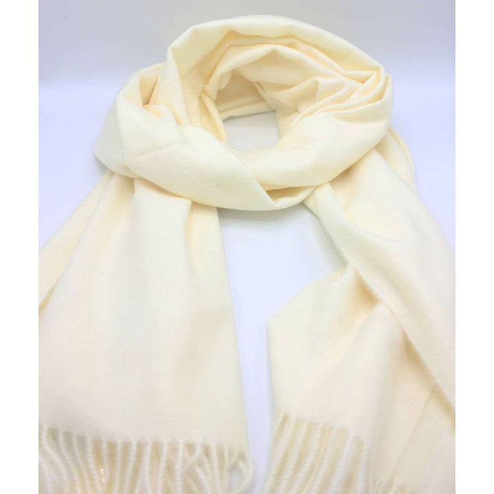 Hologramme Paris - Echarpe Sensation Cachemire uni - Ecru Scarf - Scarf from Hologramme Paris at The Prince Webshop