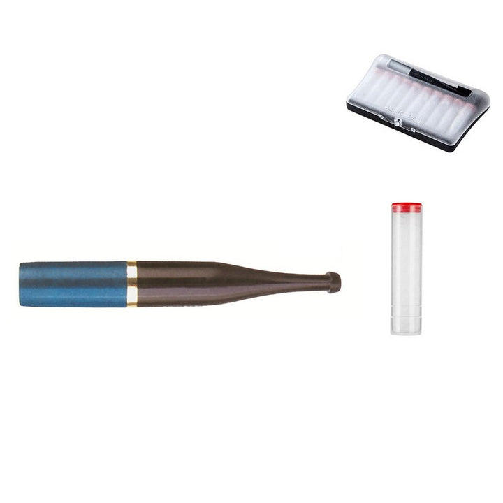 Masculine Standard Cigarette Holder Blue/Black Decor - Cigarette Holder from Denicotea at The Prince Webshop