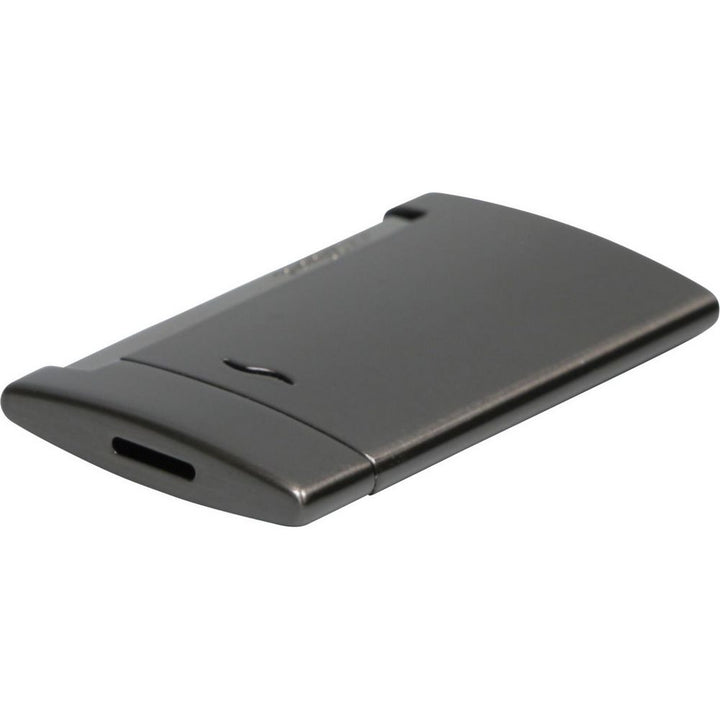 DUPONT SLIM 7 - Gun Metal Brushed Jet Lighter - Lighter from Dupont at The Prince Webshop