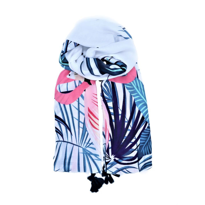 Scarf Designers - Fun Flamingo Scarf - Scarf from Scarf Designers Berlin at The Prince Webshop
