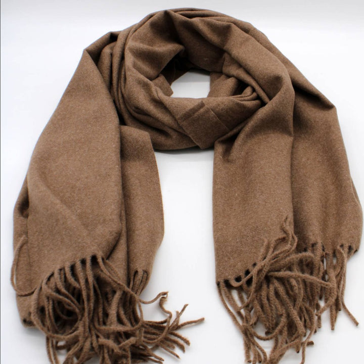 Hologramme Paris - Echarpe Sensation Cachemire uni - Taupe Scarf - Scarf from Hologramme Paris at The Prince Webshop