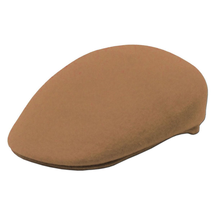 Ethos Camel Wool Felt Ascot Light Brown Sixpence - L (59 cm) - Flat Cap from Ethos at The Prince Webshop