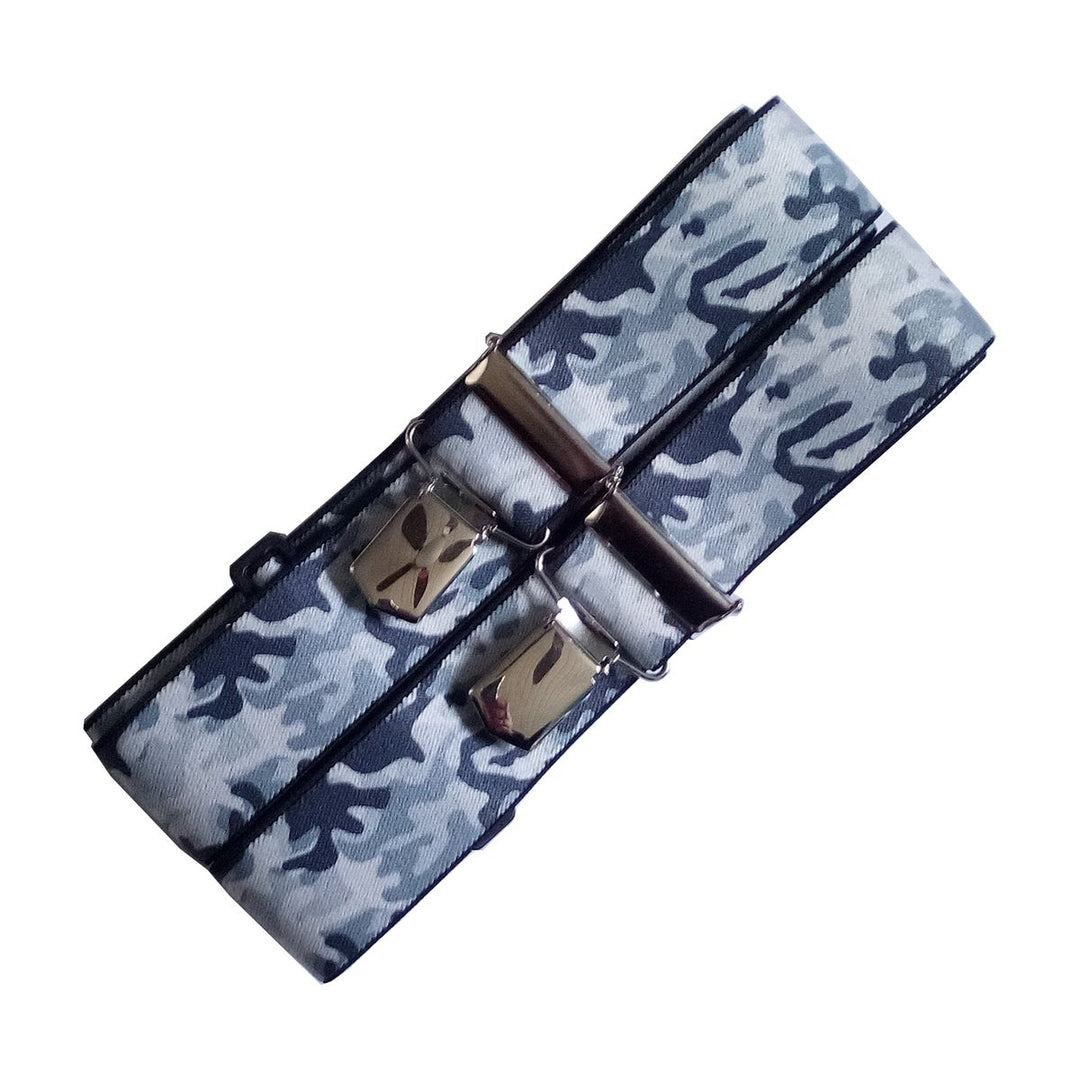 Wide Braces Camo - Urban Gray - Braces from SCANBELT Shooster at The Prince Webshop