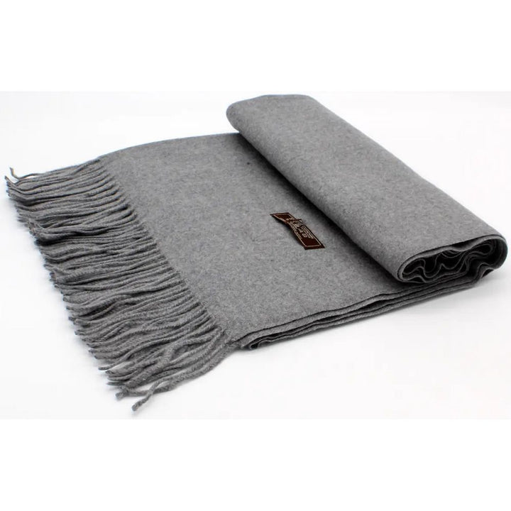 Hologramme Paris - Echarpe Sensation Cachemire uni - Gray Scarf - Scarf from Hologramme Paris at The Prince Webshop