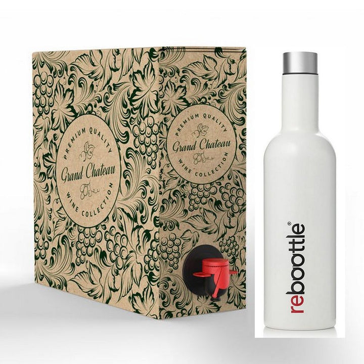 Rebottle White wine Thermal flask - 750 ml - Flasks from REBOTTLE at The Prince Webshop