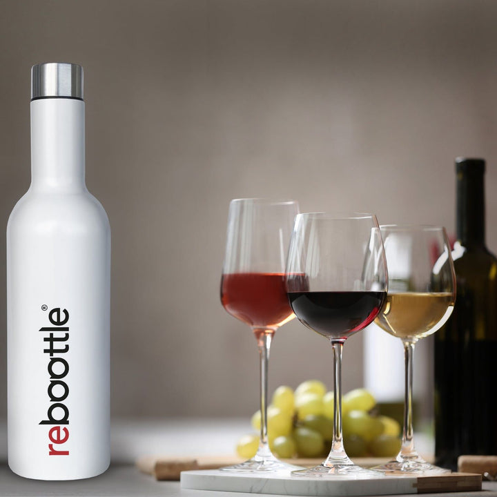 Rebottle White wine Thermal flask - 750 ml - Flasks from REBOTTLE at The Prince Webshop