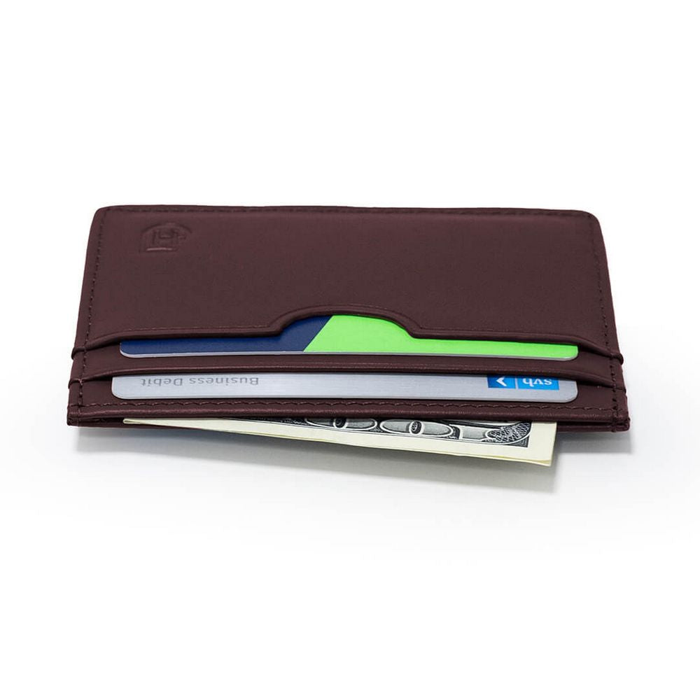 James Hawk Card Holder Brown - Dark brown leather Card holder - Card holder from James Hawk at The Prince Webshop