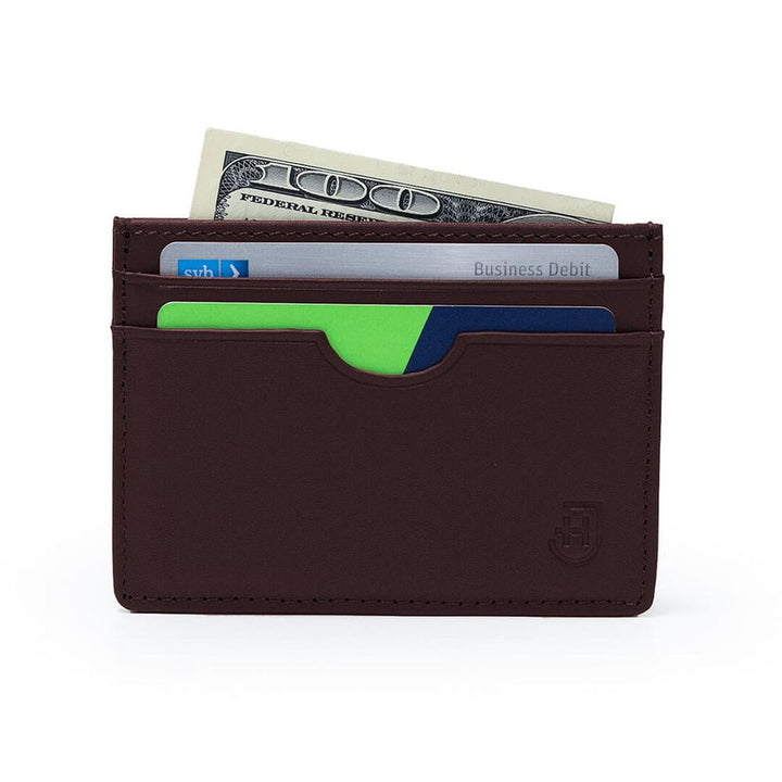 James Hawk Card Holder Brown - Dark brown leather Card holder - Card holder from James Hawk at The Prince Webshop
