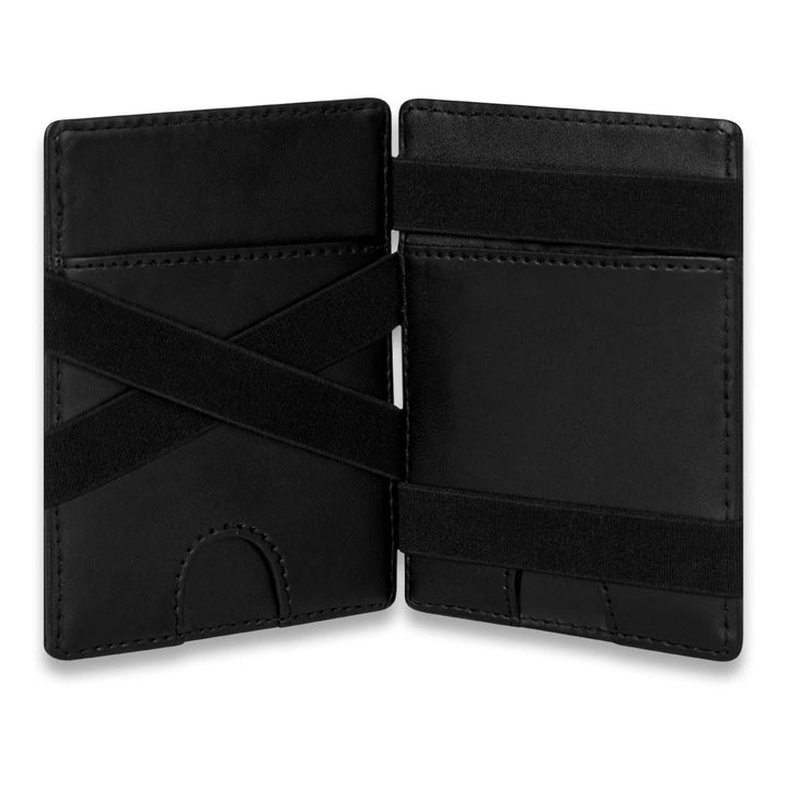 James Hawk Flip Wallet Black - Black Leather Wallet - Card holder from James Hawk at The Prince Webshop