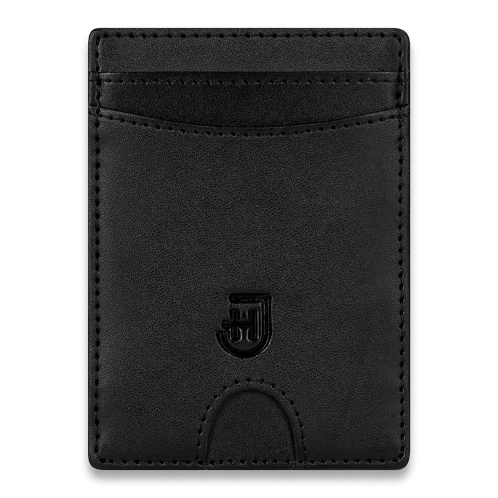 James Hawk Flip Wallet Black - Black Leather Wallet - Card holder from James Hawk at The Prince Webshop
