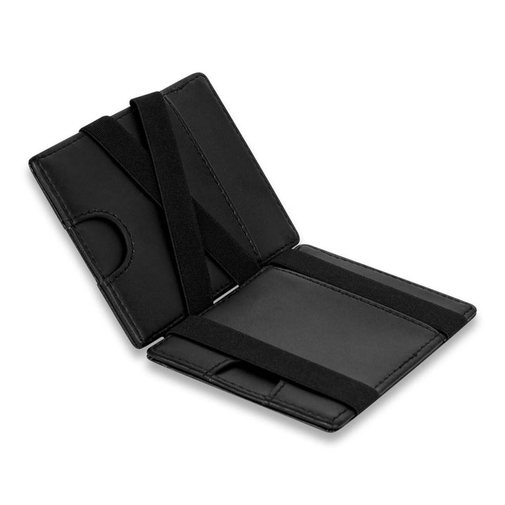 James Hawk Flip Wallet Black - Black Leather Wallet - Card holder from James Hawk at The Prince Webshop