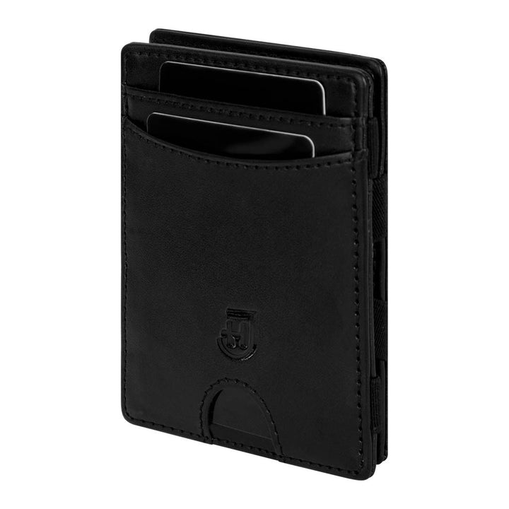 James Hawk Flip Wallet Black - Black Leather Wallet - Card holder from James Hawk at The Prince Webshop