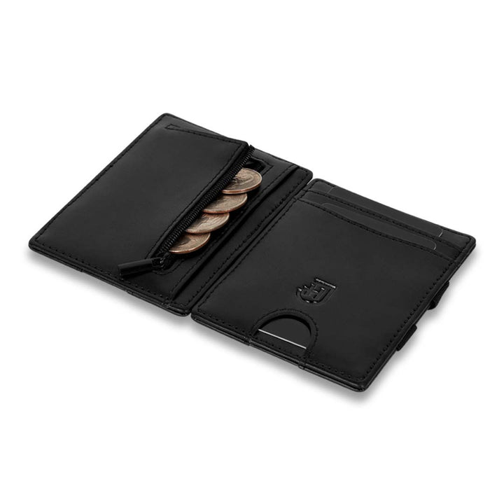 James Hawk Flip Wallet Black - Black Leather Wallet - Card holder from James Hawk at The Prince Webshop