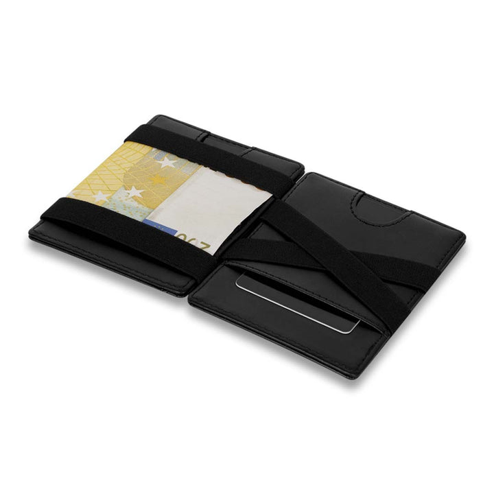 James Hawk Flip Wallet Black - Black Leather Wallet - Card holder from James Hawk at The Prince Webshop
