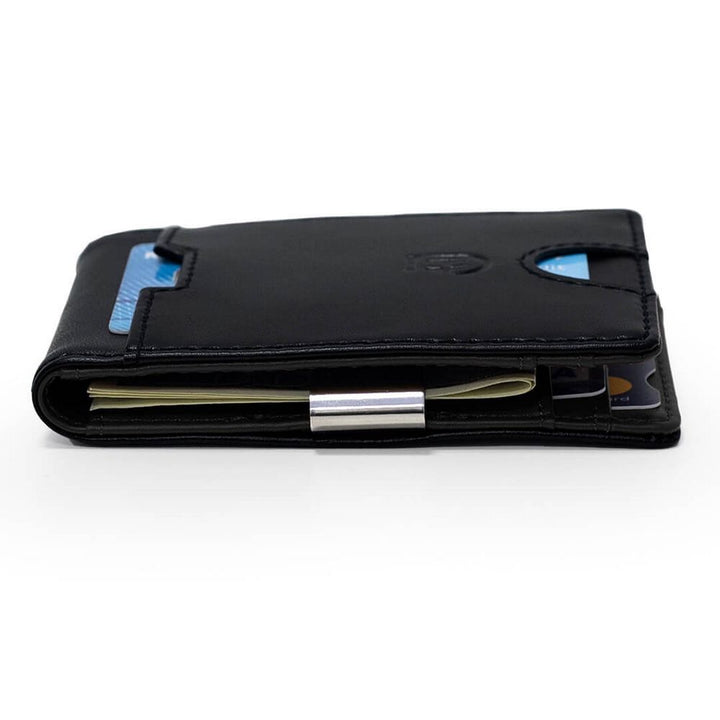 James Hawk Smart Wallet Black - Black Leather Wallet - Card holder from James Hawk at The Prince Webshop