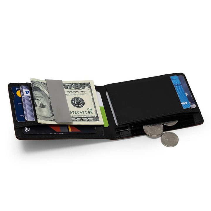 James Hawk Smart Wallet Black - Black Leather Wallet - Card holder from James Hawk at The Prince Webshop