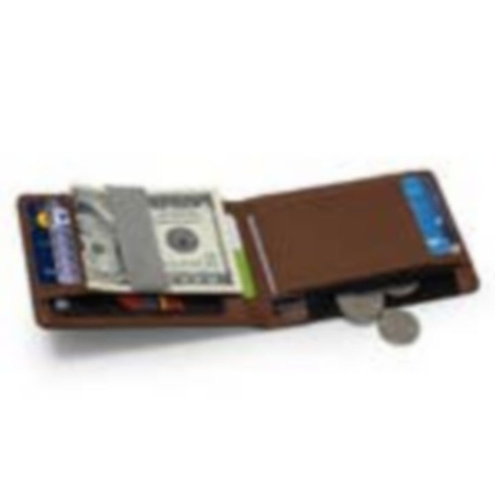 James Hawk Smart Wallet Camel - Light Brown Leather Wallet - Card holder from James Hawk at The Prince Webshop