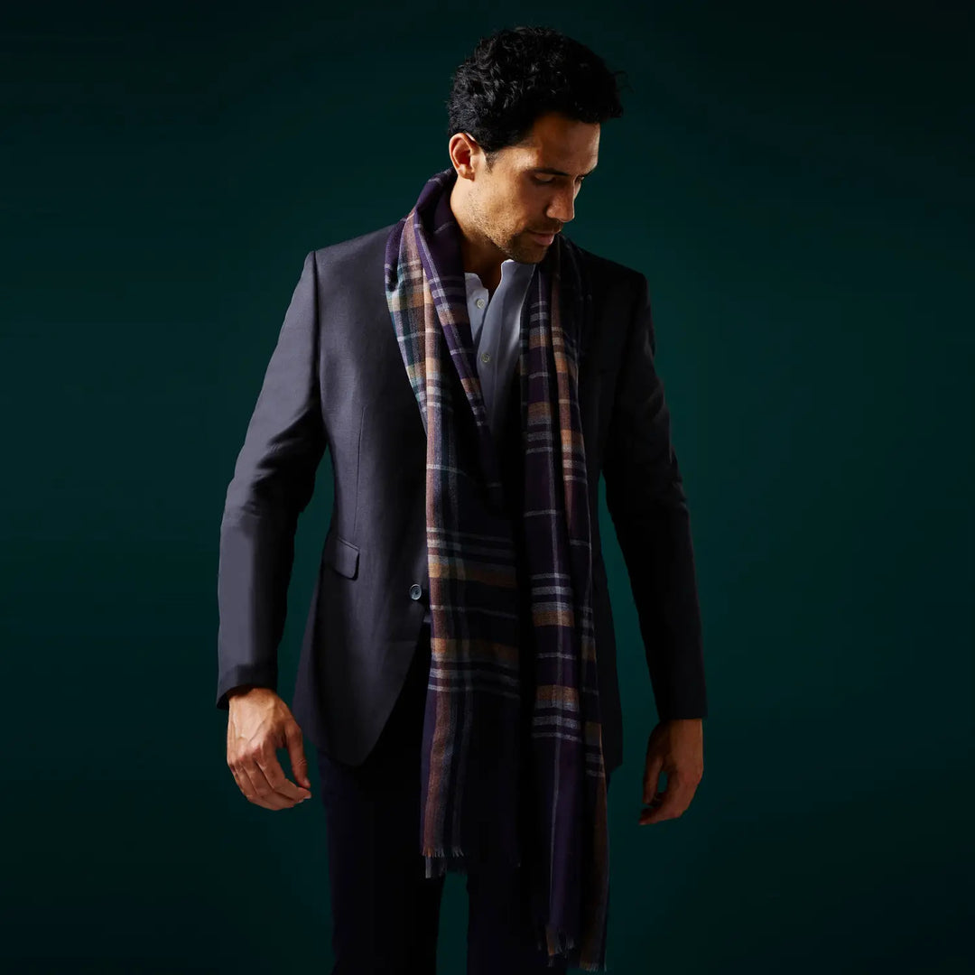 AV08 KEEM BAY Foulard Scarf - Merino Wool - Neckerchief from AV08 Paris at The Prince Webshop
