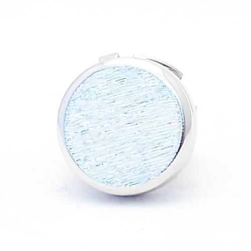 Button Hides Silver Round Brushed - Button Hides from Celle at The Prince Webshop