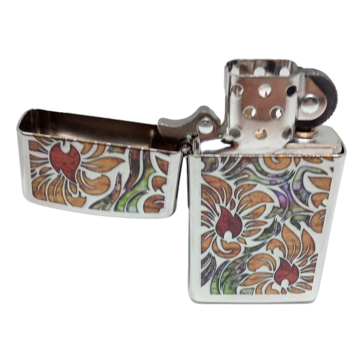 Original Slim Zippo Lighter - Fusion Floral - Zippo Lighter from Zippo at The Prince Webshop