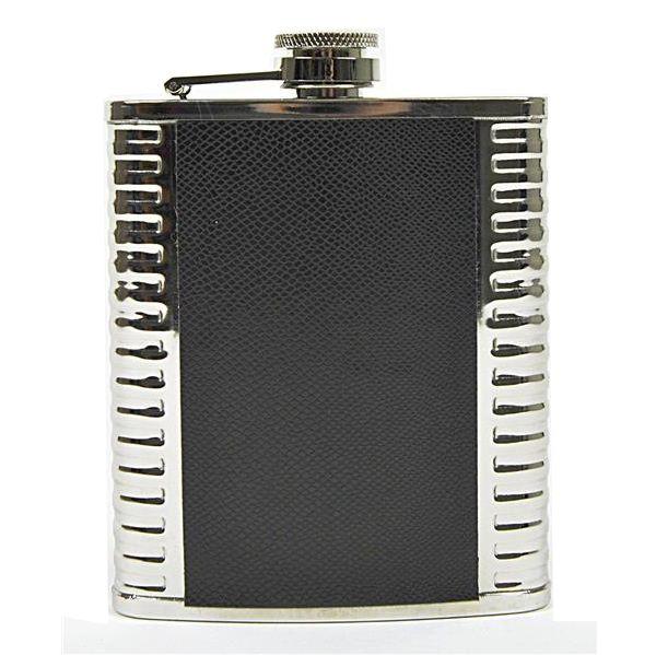 Pocket square in Stainless Steel - 20 cl - Reptile Brown - Pocket square from Gentlemens Depot at The Prince Webshop