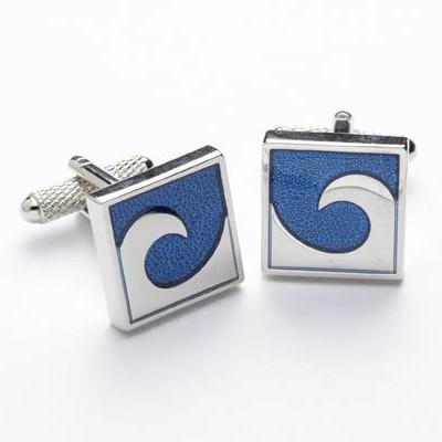 Cufflinks Blue Blue - Cufflinks from Onyx Art of London at The Prince Webshop
