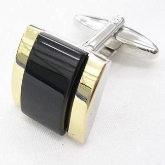 Cufflinks Onyx Modern Advanced Center - Cufflinks from The Armitage Collection at The Prince Webshop