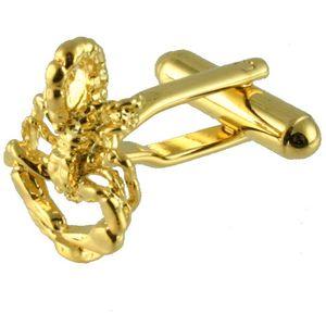 Manchetknapper Stjernetegn Skorpionen - Guld - Manchetknapper fra Ceels hos The Prince Webshop