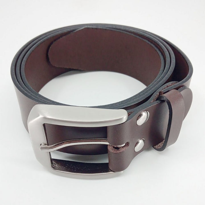 Leather Belt - Fred - Dark Brown - Belt from The Leather Belt Co. at The Prince Webshop