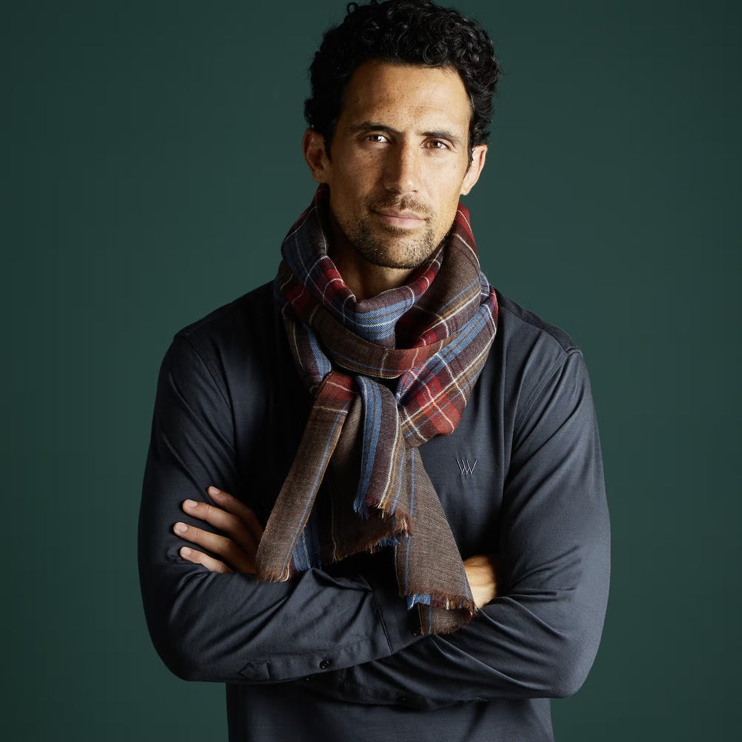 AV08 ORKNEY Foulard Scarf - Merino Wool - Neckerchief from AV08 Paris at The Prince Webshop