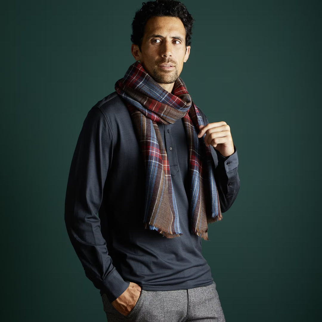 AV08 ORKNEY Foulard Scarf - Merino Wool - Neckerchief from AV08 Paris at The Prince Webshop