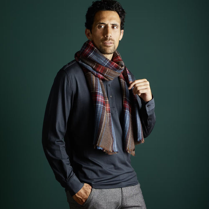 AV08 ORKNEY Foulard Scarf - Merino Wool - Neckerchief from AV08 Paris at The Prince Webshop