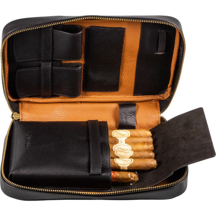Passatore Cigar Humidor in Leather for Travel Use - Cigar Humidor from Passatore at The Prince Webshop