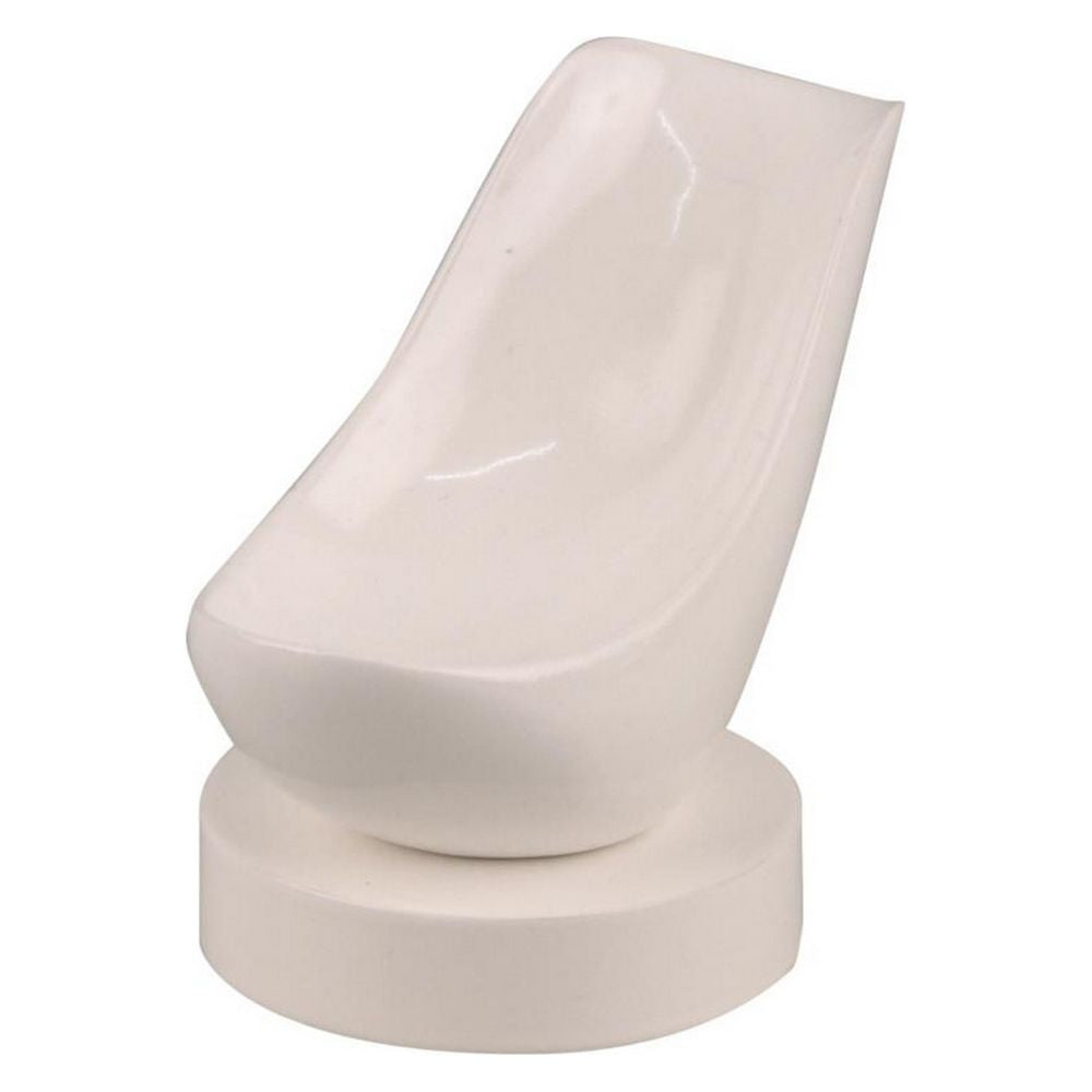 Pipe stand in white wood for 1 Pipe - Pipe Accessories from The Prince's Choice at The Prince Webshop
