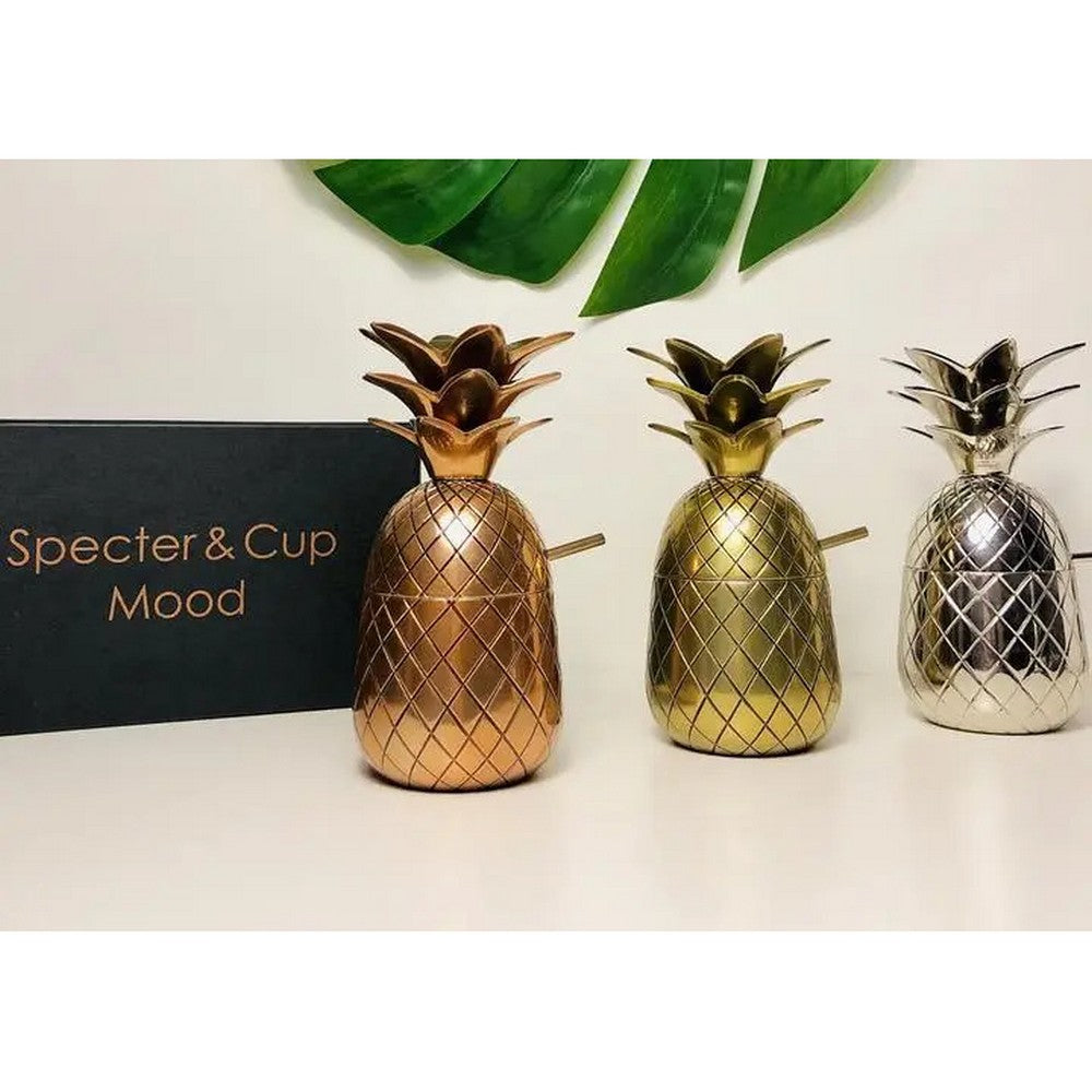 Specter & Cup - Pineapple Cocktail Glass - Gold, Silver or Copper - Cocktail Glass from Specter & Cup at The Prince Webshop