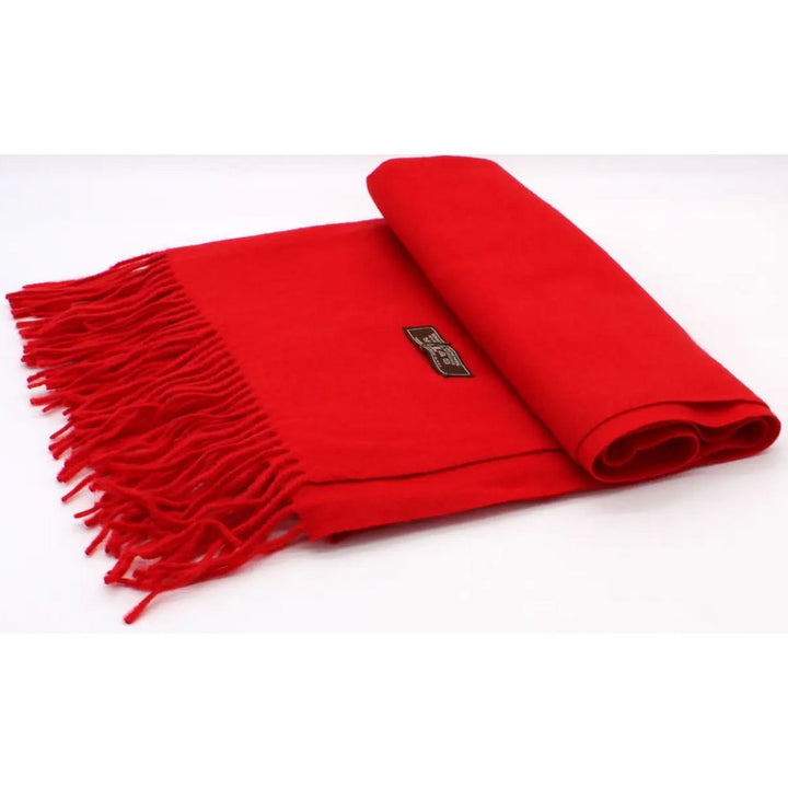 Hologramme Paris - Echarpe Sensation Cachemire uni - Rouge Neckerchief - Neckerchief from Hologramme Paris at The Prince Webshop