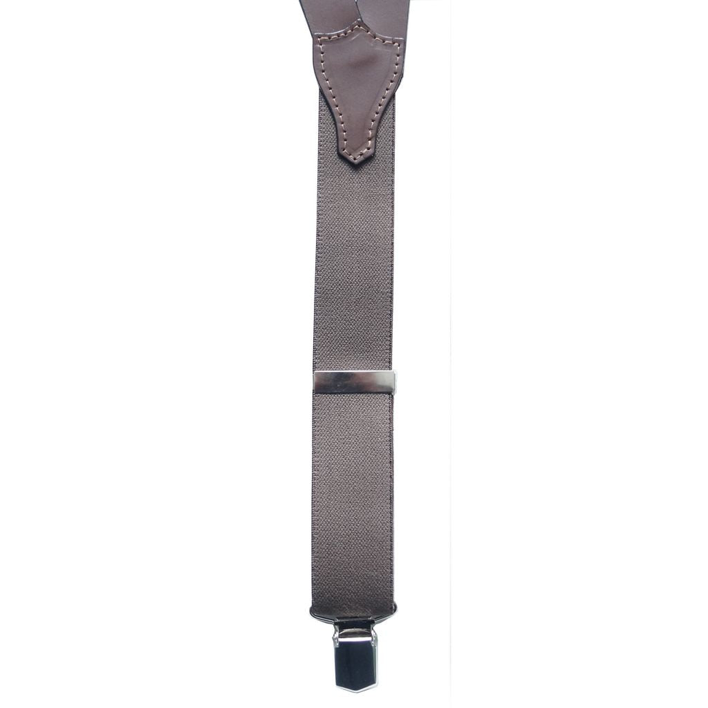 Leather Suspenders Brown - Suspenders from The Suspender Co. at The Prince Webshop