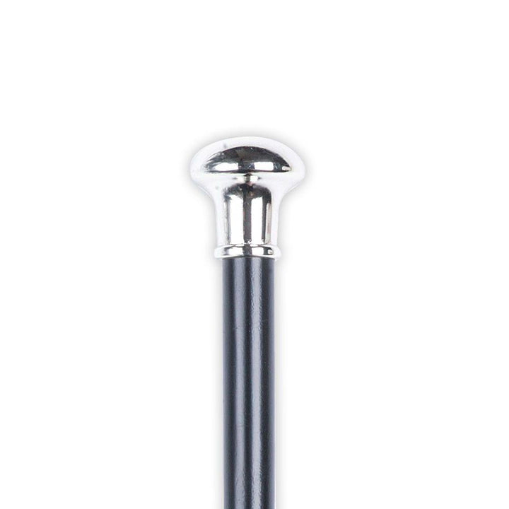 Company stick with Round Silver Knob - Spade stick from Charles Buyers & Co Ltd at The Prince Webshop