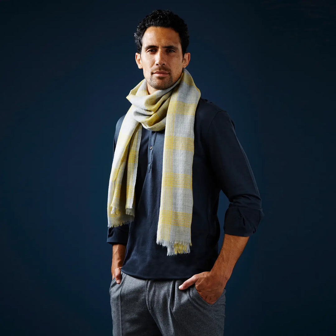 AV08 SKYE Foulard Scarf - Merino Wool - Neckerchief from AV08 Paris at The Prince Webshop