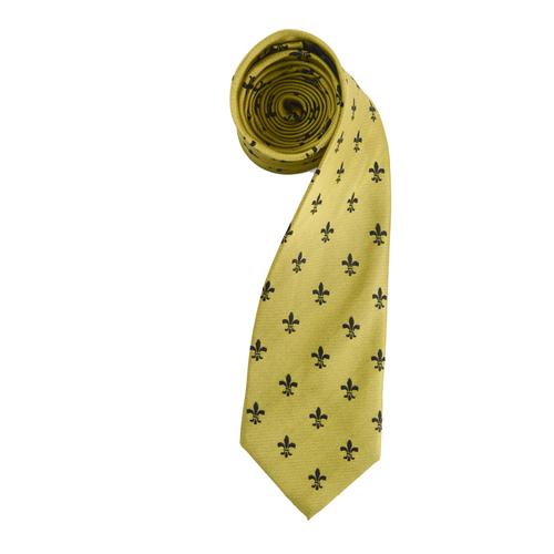 Tie Fleur de Lis - Gold - Tie from Parquet at The Prince Webshop