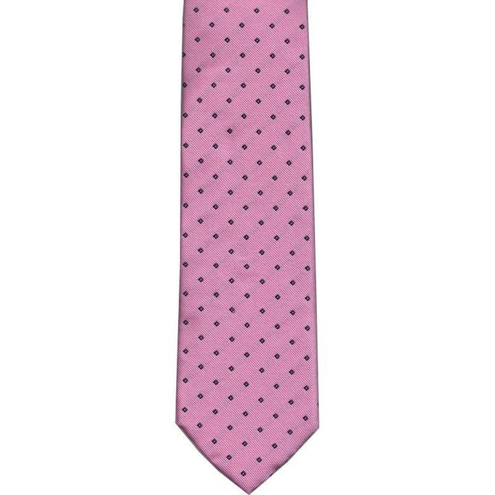 Tie Silke Big Dots Pink - Tie from Amanda Christensen at The Prince Webshop