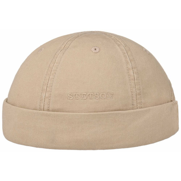 Stetson Docker Cotton - Beige Cotton Cap - Docker Cap from Stetson at The Prince Webshop