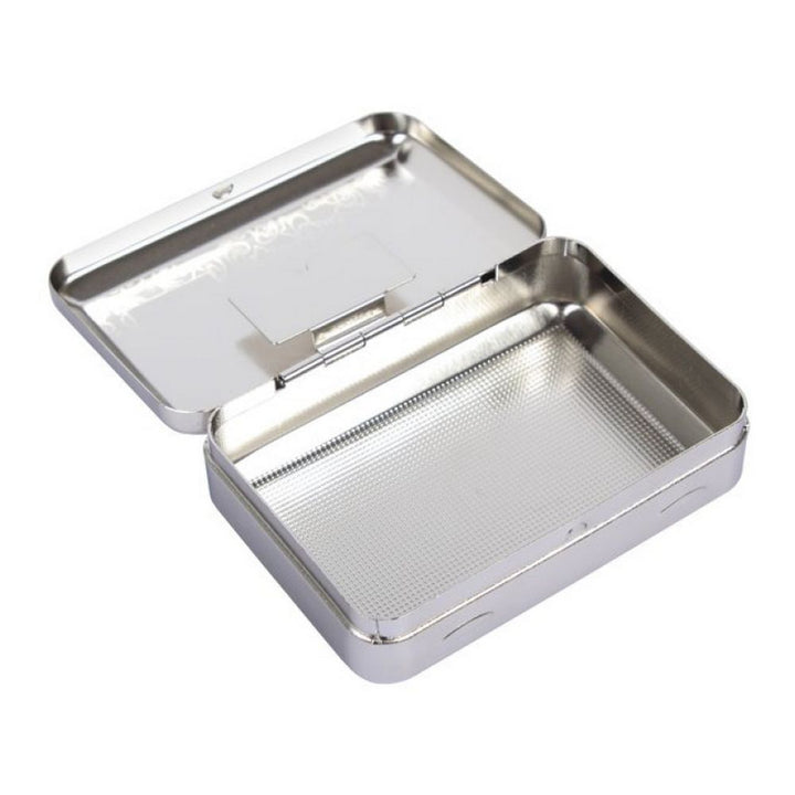 Cool Tobacco Box Silver Engraving - For Pipe and Handroll - Pipe Accessories from Wildfire at The Prince Webshop