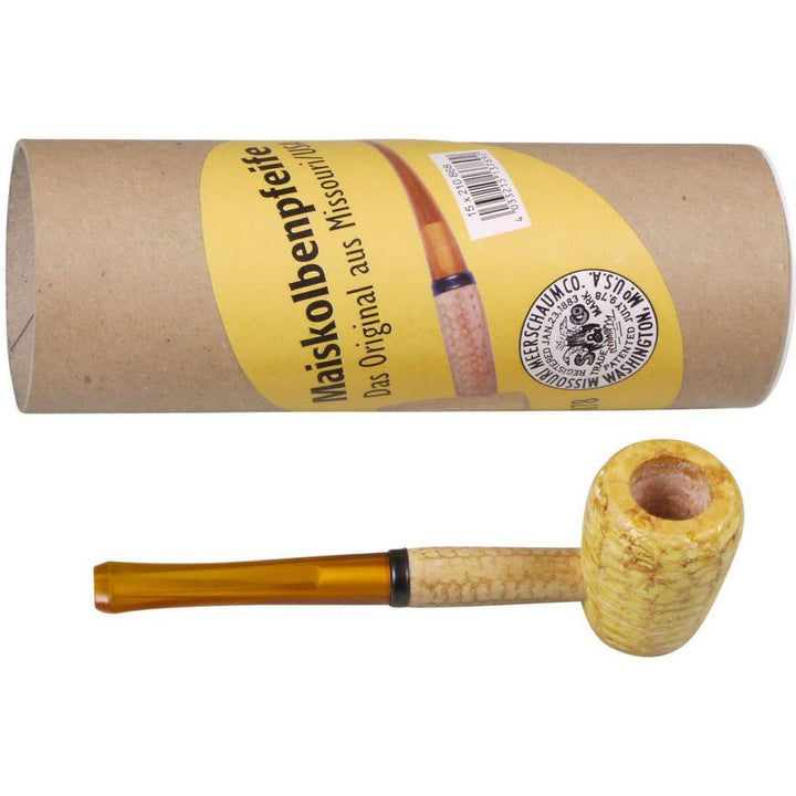 The Original Corn Pipe from Missouri in Gift Box - Pipe from The Missouri Meerschaum Company at The Prince Webshop
