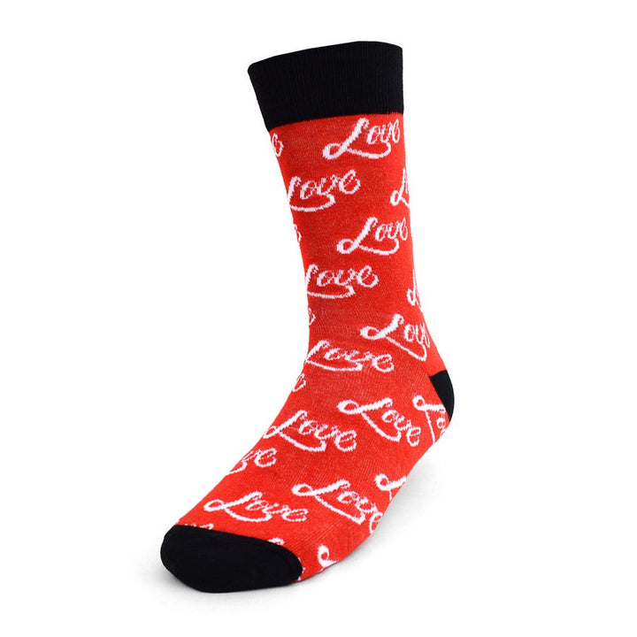 Love Novelty Socks - Romantic Red Socks - Men's Socks from Parquet at The Prince Webshop
