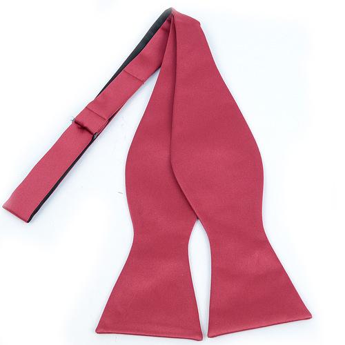 Wine red Self-tie Butterfly - Butterfly from Umo Lorenzo at The Prince Webshop