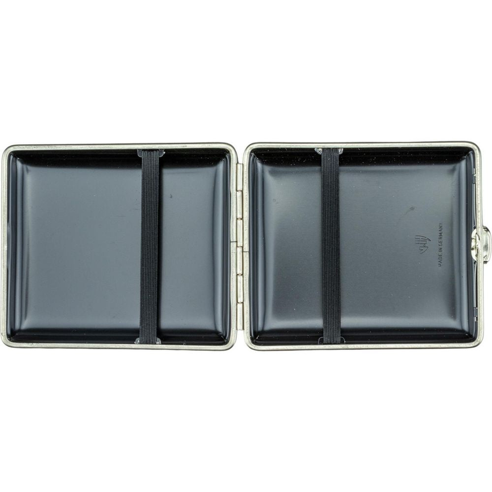 Vom Hofe Cigarette Case - 18 King Size - Croco Look Black - Cigarette Case from vom Hofe at The Prince Webshop