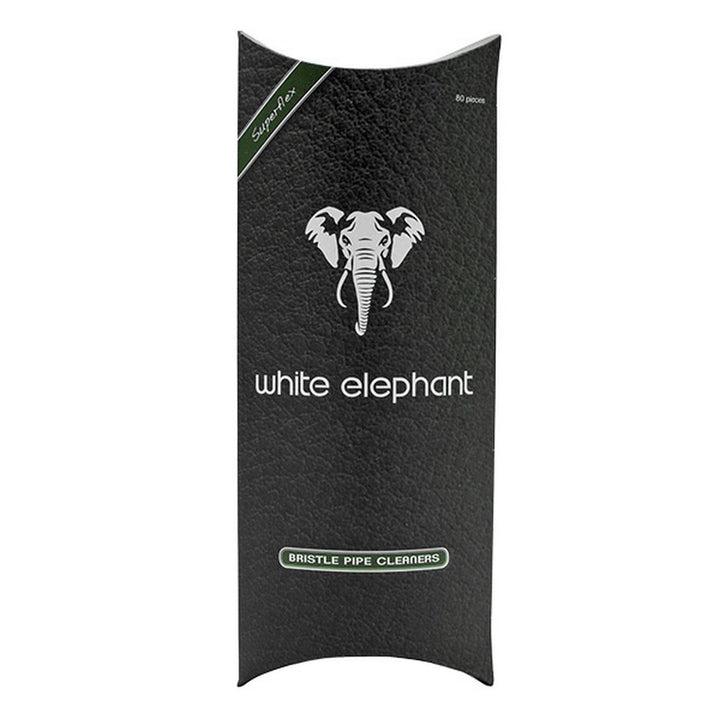 80 pcs White Elephant 17 cm Pipe Cleaners - Stiff Brushes - Pipe Accessories from KOPP at The Prince Webshop