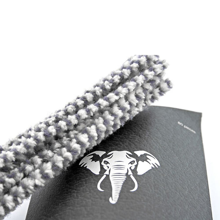 80 pcs White Elephant 17 cm Pipe Cleaners - Stiff Brushes - Pipe Accessories from KOPP at The Prince Webshop