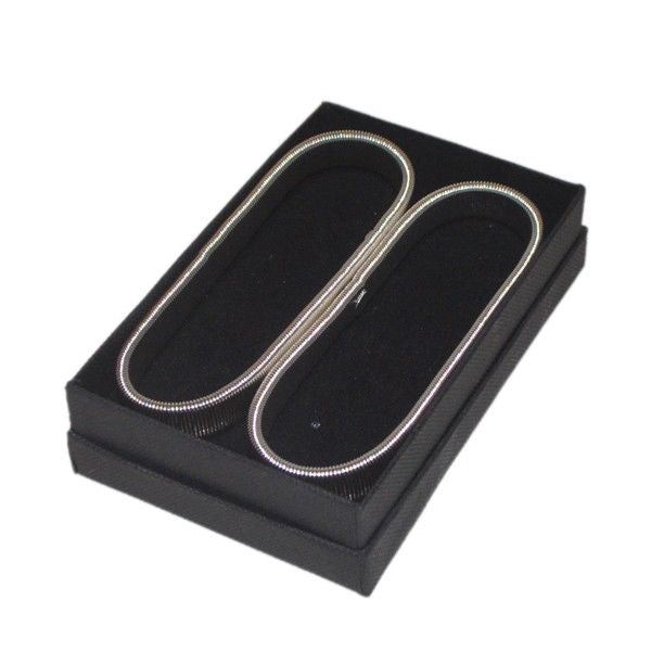 Sleeve holder Silver Double - Sleeve holder from the David Aster Collection at The Prince Webshop